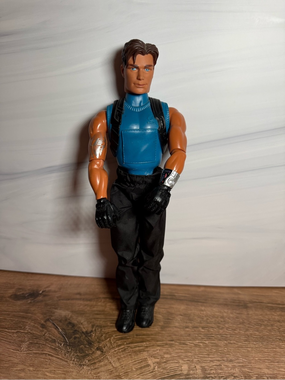 Vintage 1998 Max Steel Action Figure 12" Tactical Agent